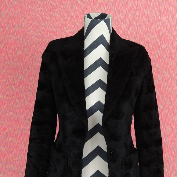 Crushed velvet Blazer - Picture 3 of 6